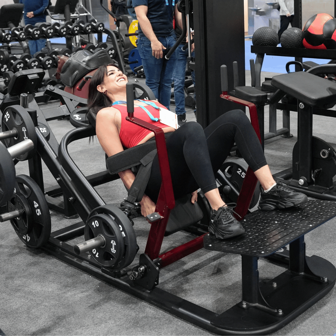 Pro Strength Hip Thruster - Muscle D Fitness - Plate Loaded Glute Drive - Grit Grind Strength