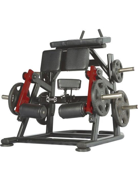 Pro Strength Kneeling Leg Curl - Muscle D Fitness - Plate Loaded Iso - Lateral Hamstring Machine - Grit Grind Strength