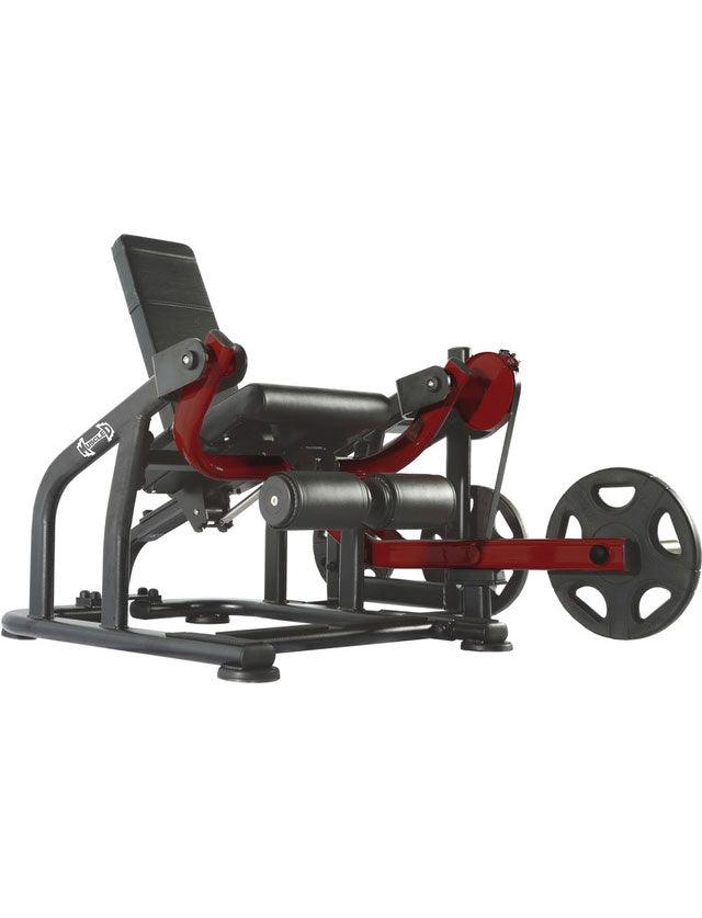 Pro Strength Leg Extension - Muscle D Fitness - Adjustable - Plate Loaded - Quads Machine - Grit Grind Strength
