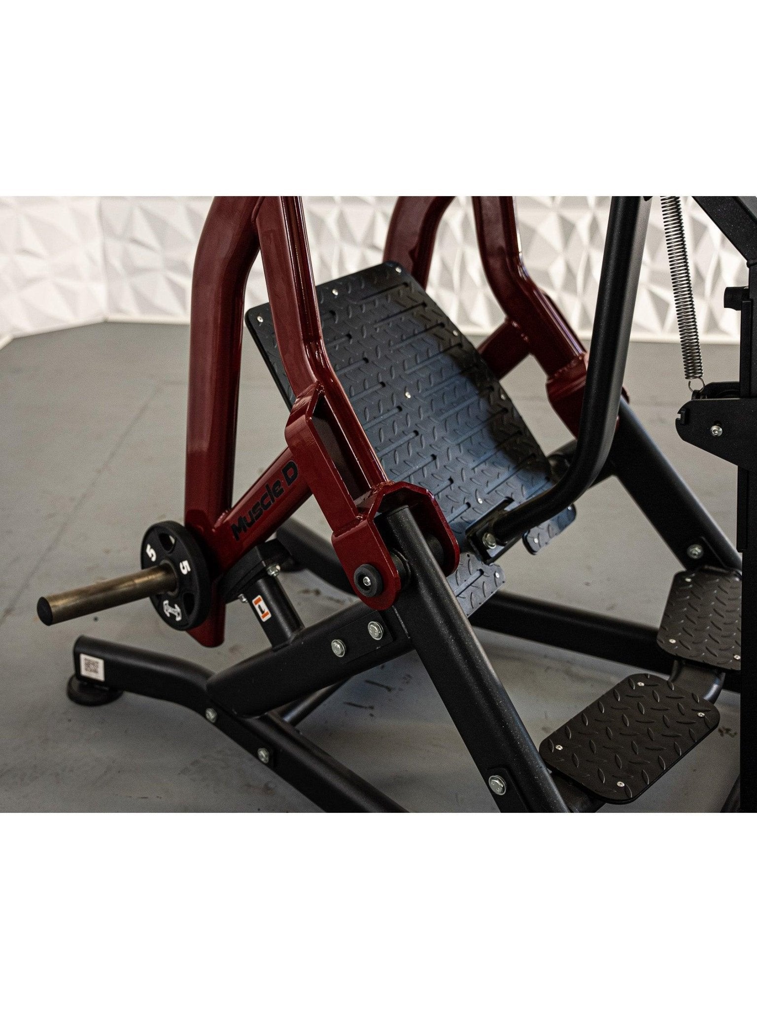 Pro Strength Seated Row - Muscle D Fitness - Commercial Grade - Plate Loaded - Iso - Lateral Training - Grit Grind Strength