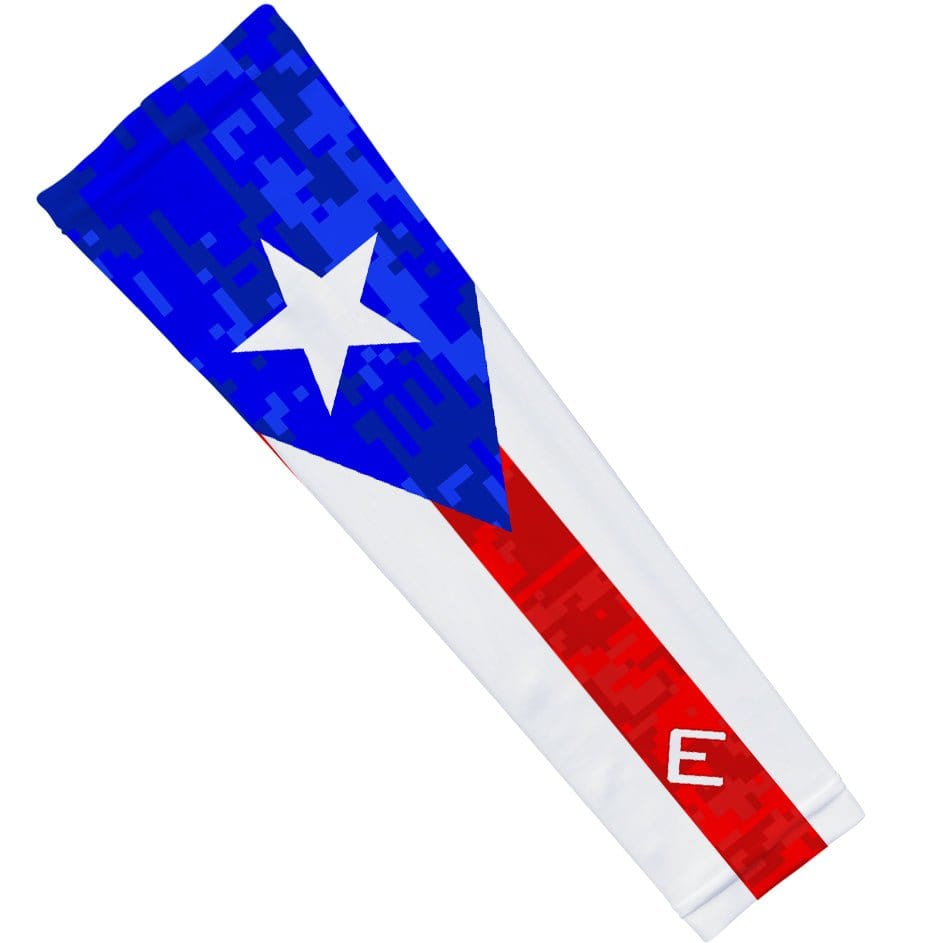 Puerto Rico Flag Arm Sleeve - Grit Grind Strength