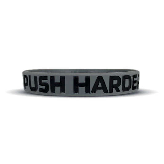 PUSH HARDER Wristband - Grit Grind Strength