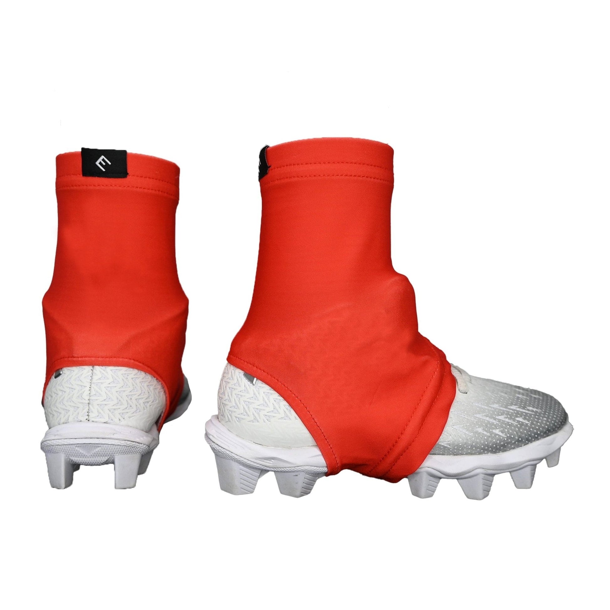 Red Cleat Covers (Spats) - Grit Grind Strength