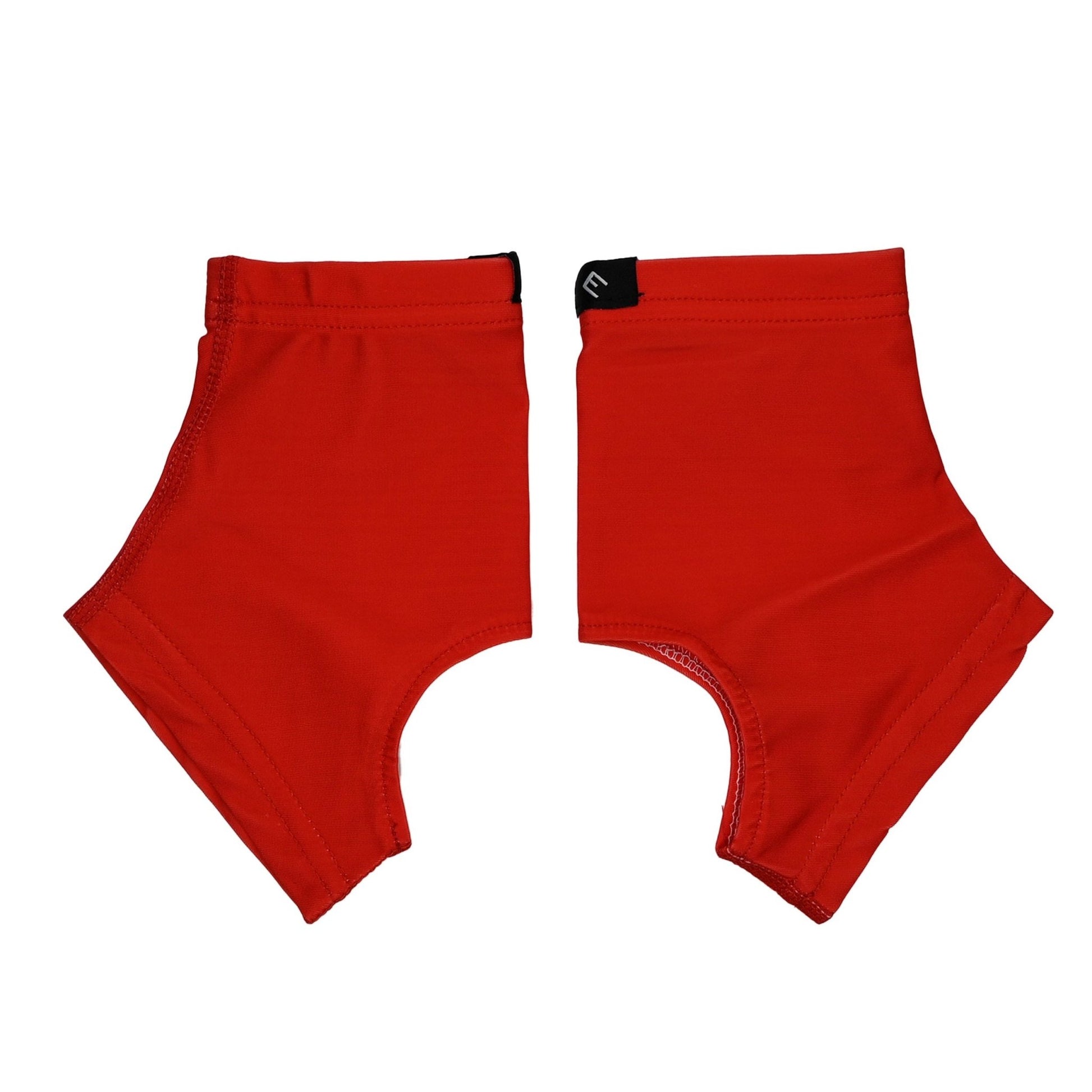 Red Cleat Covers (Spats) - Grit Grind Strength
