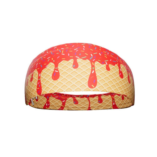 Red Ice Cream Headband - Grit Grind Strength