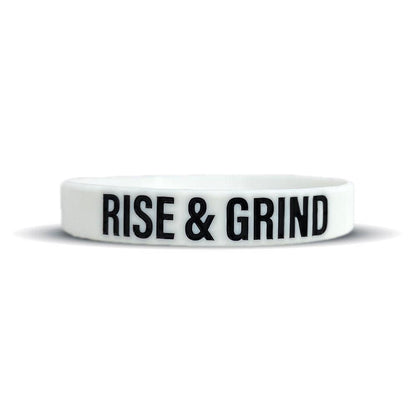 RISE & GRIND Wristband - Grit Grind Strength