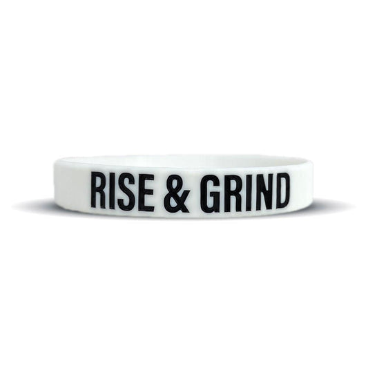 RISE & GRIND Wristband - Grit Grind Strength