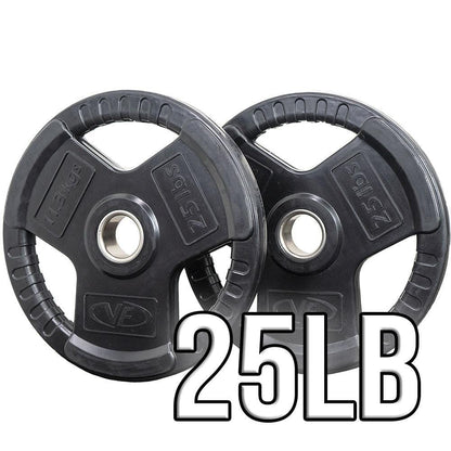 Rubber Olympic Plates (LB) - Grit Grind Strength