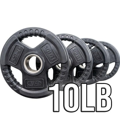 Rubber Olympic Plates (LB) - Grit Grind Strength