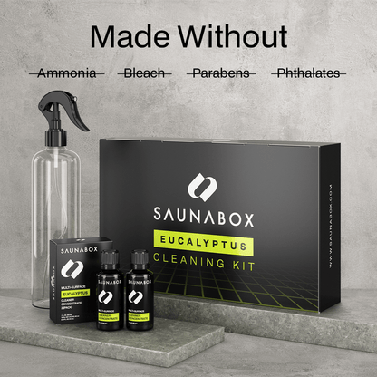 SAUNABOX All-Natural Sauna Cleaning Kit