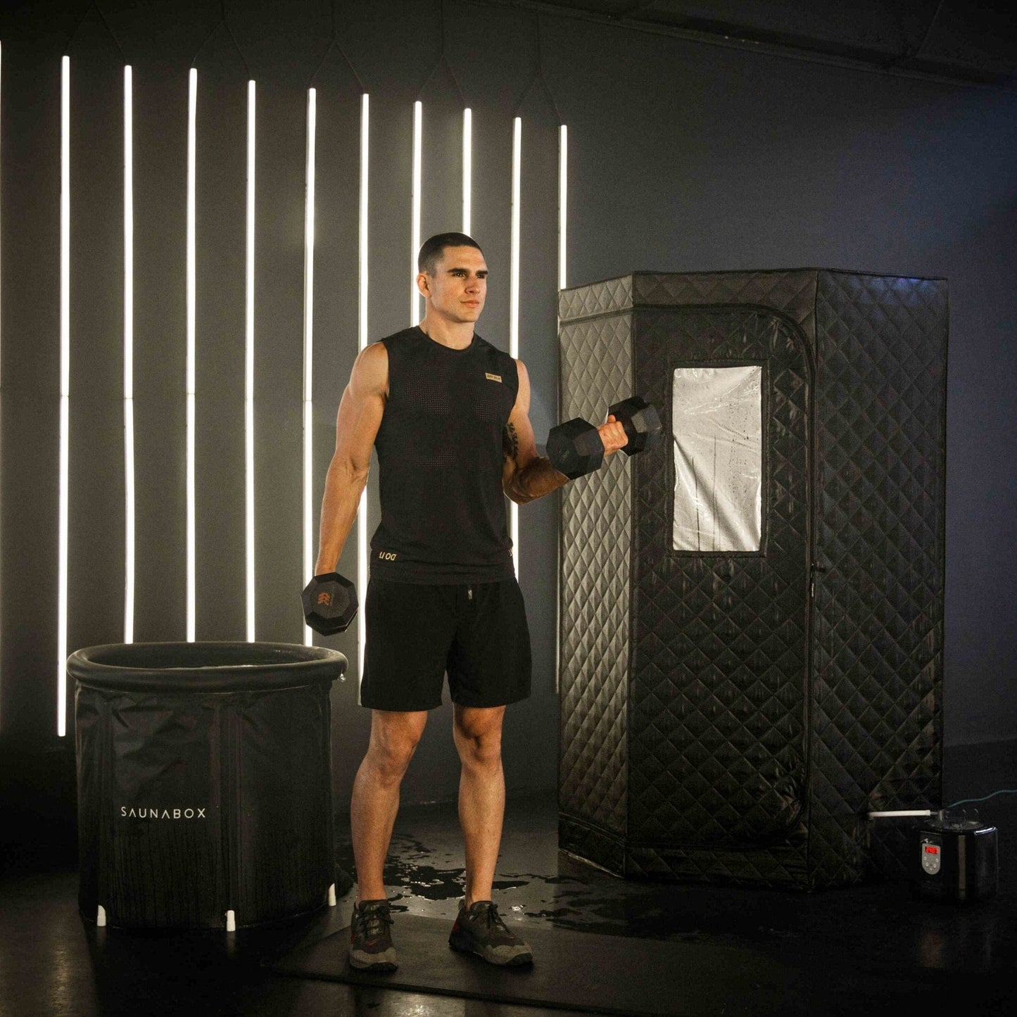 SAUNABOX PlungeBox CORE: Portable Cold Tub