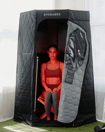 SAUNABOX SaunaBox® Pulse: Infrared Sauna with Red-light Therapy