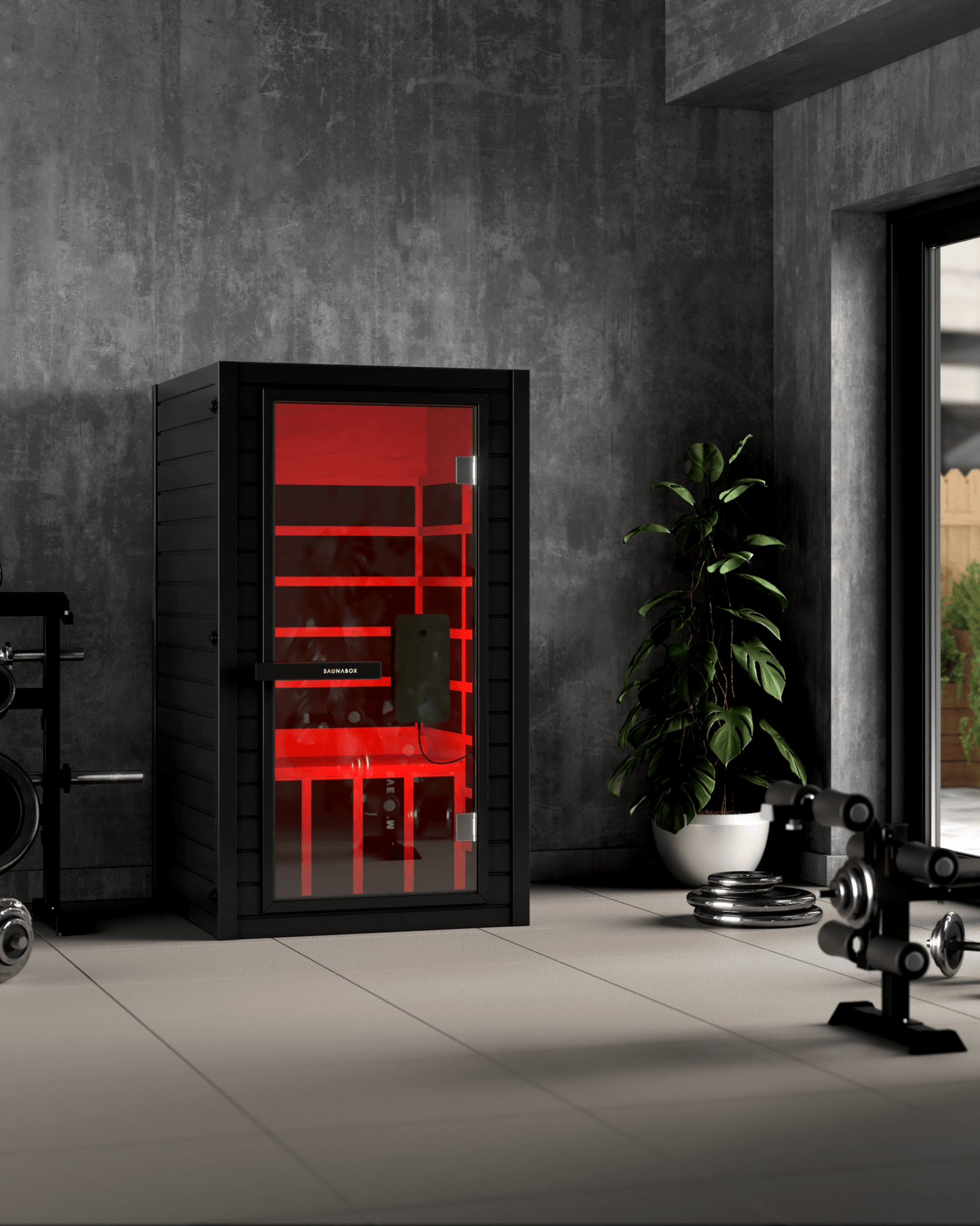 SAUNABOX SaunaBox® Solara: Full Spectrum Infrared Sauna