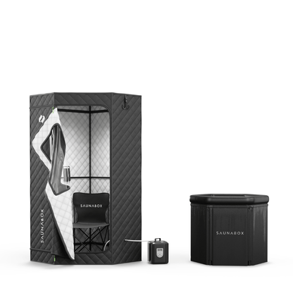 SAUNABOX Ultimate Recovery Bundle Pro: SAUNABOX® + PlungeBox Pro