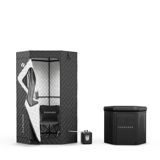 SAUNABOX Ultimate Recovery Bundle Pro: SAUNABOX® + PlungeBox Pro