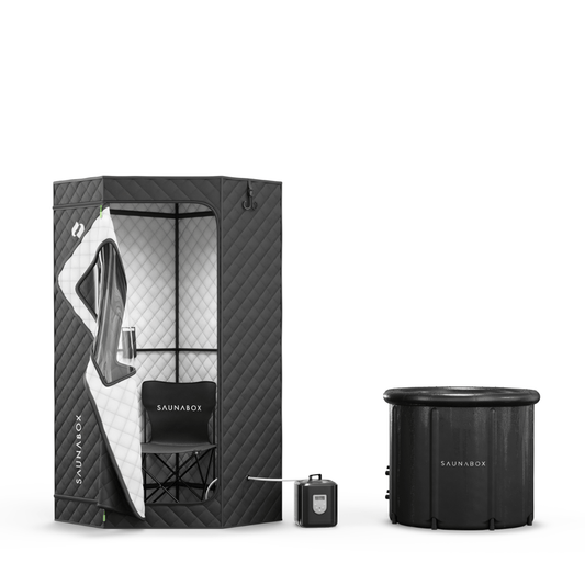 SAUNABOX Ultimate Recovery Bundle: SAUNABOX® + Cold Plunge