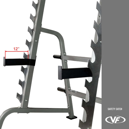 Sawtooth Squat Rack - Grit Grind Strength