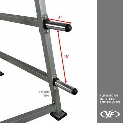 Sawtooth Squat Rack - Grit Grind Strength