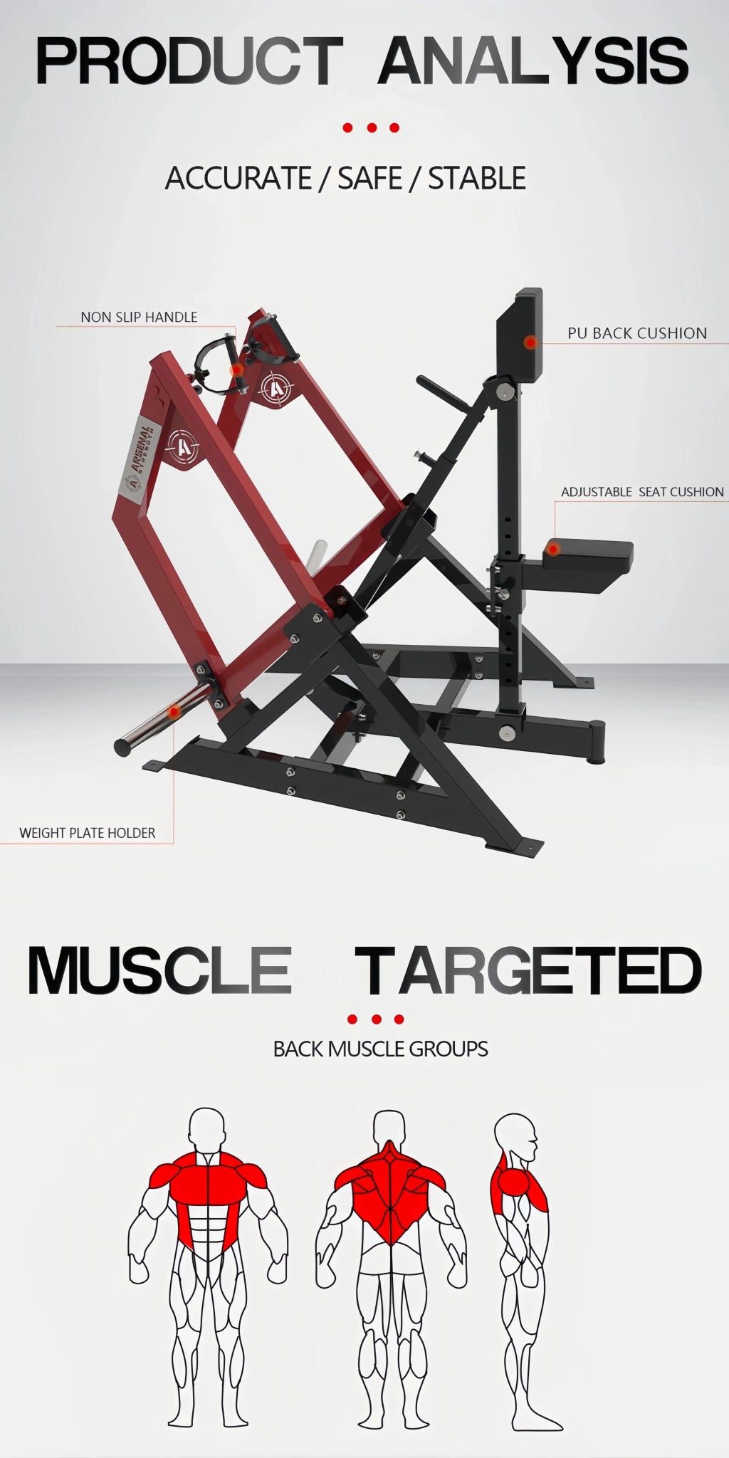 Seated Back Row Trainer - Grit Grind Strength