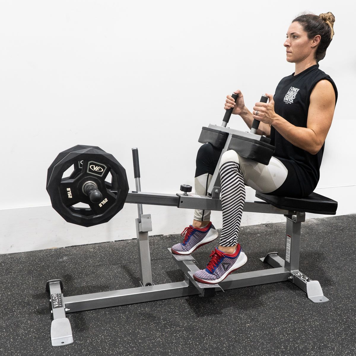 Seated Calf Raise Machine Plate Loaded - Grit Grind Strength