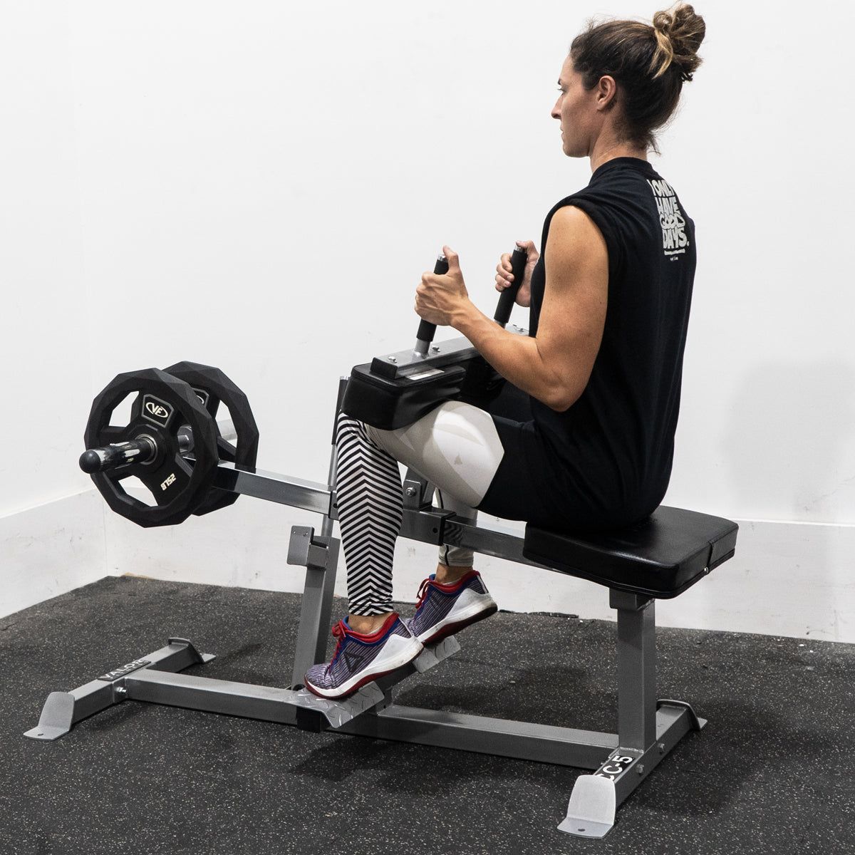 Seated Calf Raise Machine Plate Loaded - Grit Grind Strength