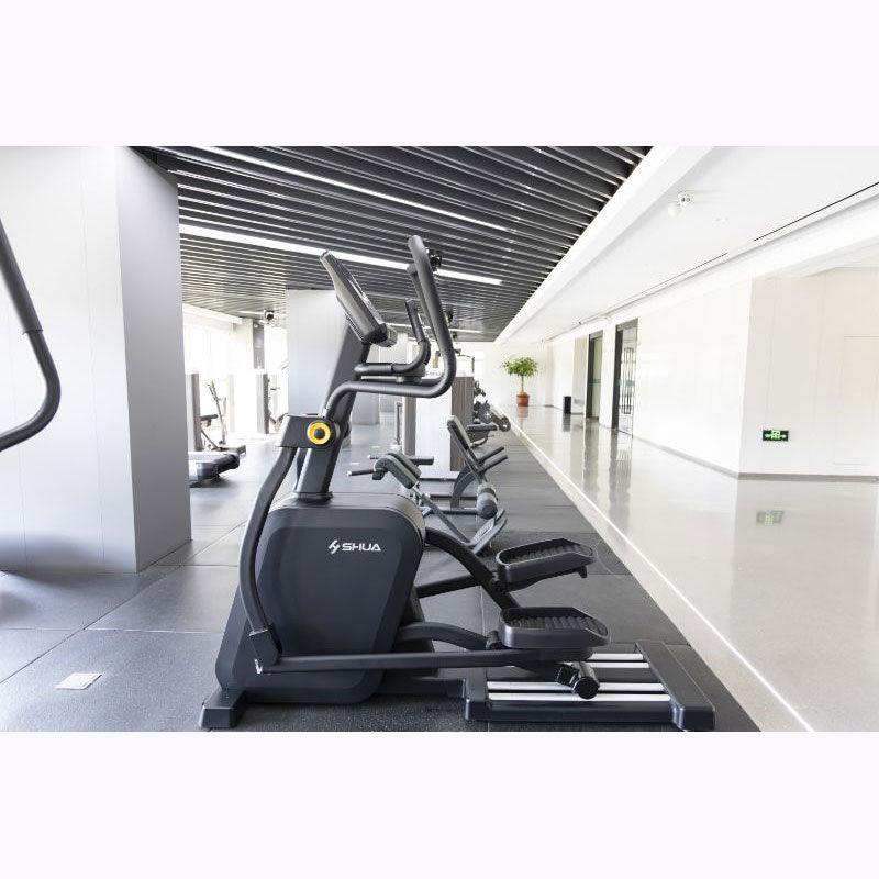 Self Powered Commercial Cross Trainer - Elliptical - Muscle D Fitness - Durable Commercial - Grade Cross Trainer Elliptical - Grit Grind Strength