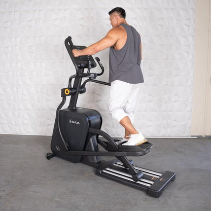 Self Powered Commercial Cross Trainer - Elliptical - Muscle D Fitness - Durable Commercial - Grade Cross Trainer Elliptical - Grit Grind Strength