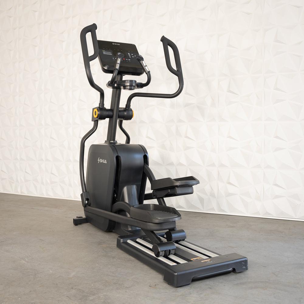 Self Powered Commercial Cross Trainer - Elliptical - Muscle D Fitness - Durable Commercial - Grade Cross Trainer Elliptical - Grit Grind Strength