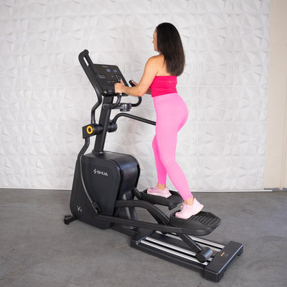 Self Powered Commercial Cross Trainer - Elliptical - Muscle D Fitness - Durable Commercial - Grade Cross Trainer Elliptical - Grit Grind Strength