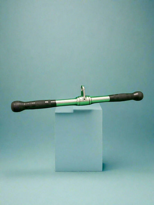 SFE 20" Revolving Straight Bar w/ Rubber Handgrips (New) - Grit Grind Strength