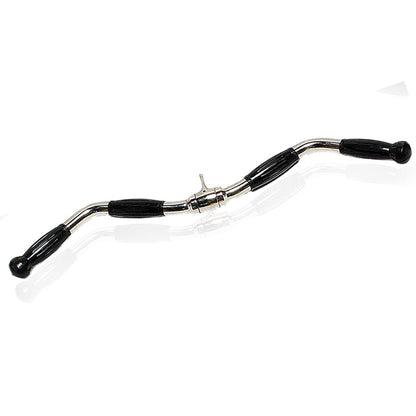 SFE 28" Revolving Curl Bar with Rubber Handgrips (New) - Grit Grind Strength