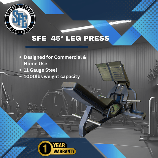 SFE 45 Degree Leg Press (New) - Grit Grind Strength