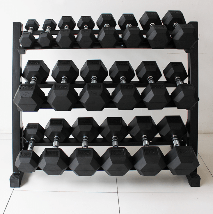 SFE 48" 3 Tier Dumbbell Rack - Grit Grind Strength
