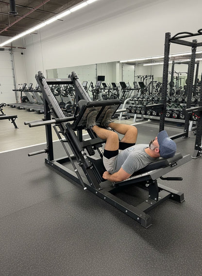 SFE Commercial 45 Degree Plate Loaded Leg Press Hack Squat Combo - Grit Grind Strength