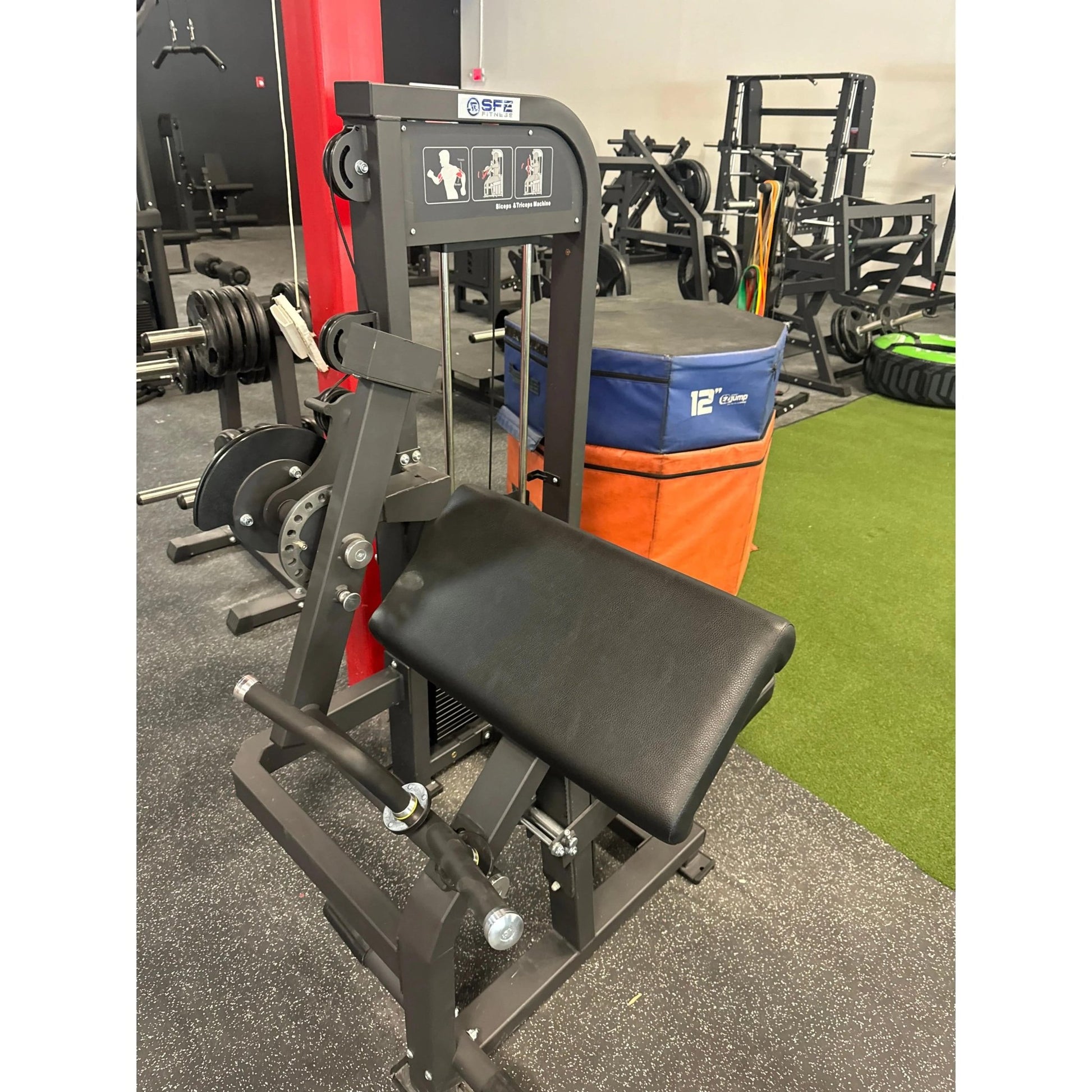 SFE Commercial Bicep & Tricep Combo Machine (New) - Grit Grind Strength