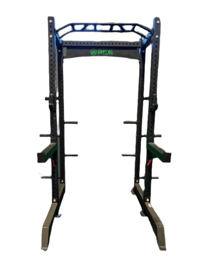SFE Commercial Full Power Rack (Squat Rack) with Weight Storage (New) - Grit Grind Strength