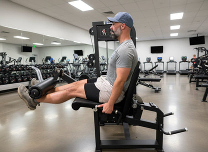 SFE Commercial Leg Extension Prone Leg Curl Combo w/250lb weight stack - Grit Grind Strength