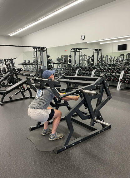 SFE Commercial Power Safety Squat Machine - Grit Grind Strength