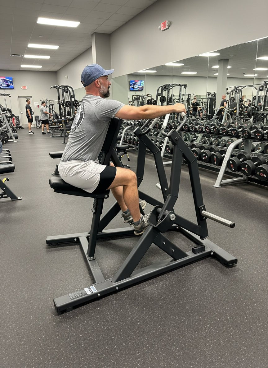 SFE Iso - Lateral Rowing Machine - Grit Grind Strength