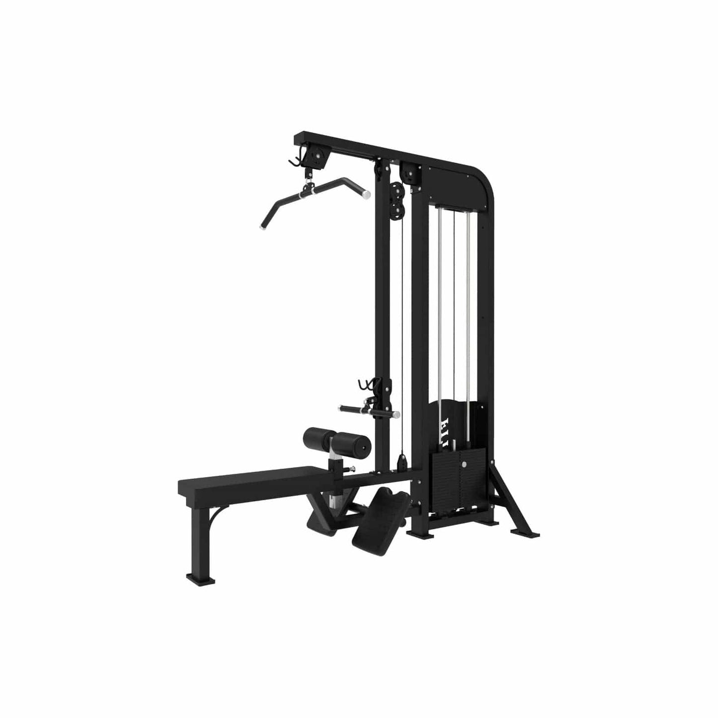 SFE Lat Pulldown & Low Row Combo w/ 250lb weight stack (New) - Grit Grind Strength