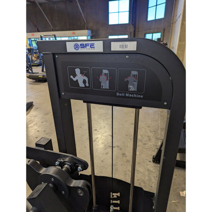 SFE Lateral Raise Delt Machine with 250lb weight stacks - Grit Grind Strength