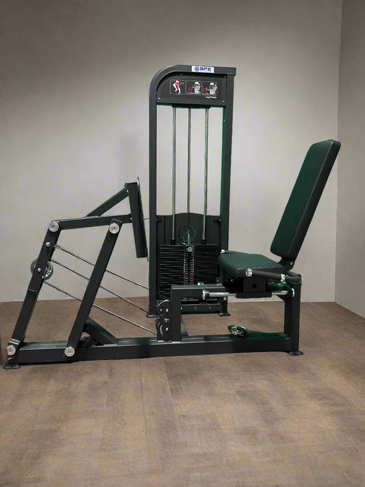 SFE Selectorized Horizontal Leg Press with 250lb weight stacks (New) - Grit Grind Strength