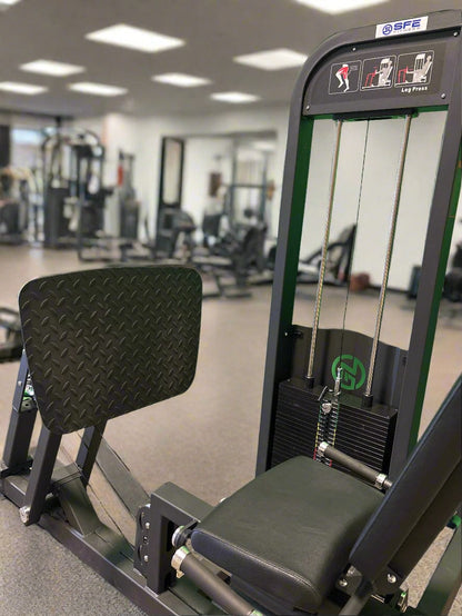 SFE Selectorized Horizontal Leg Press with 250lb weight stacks (New) - Grit Grind Strength