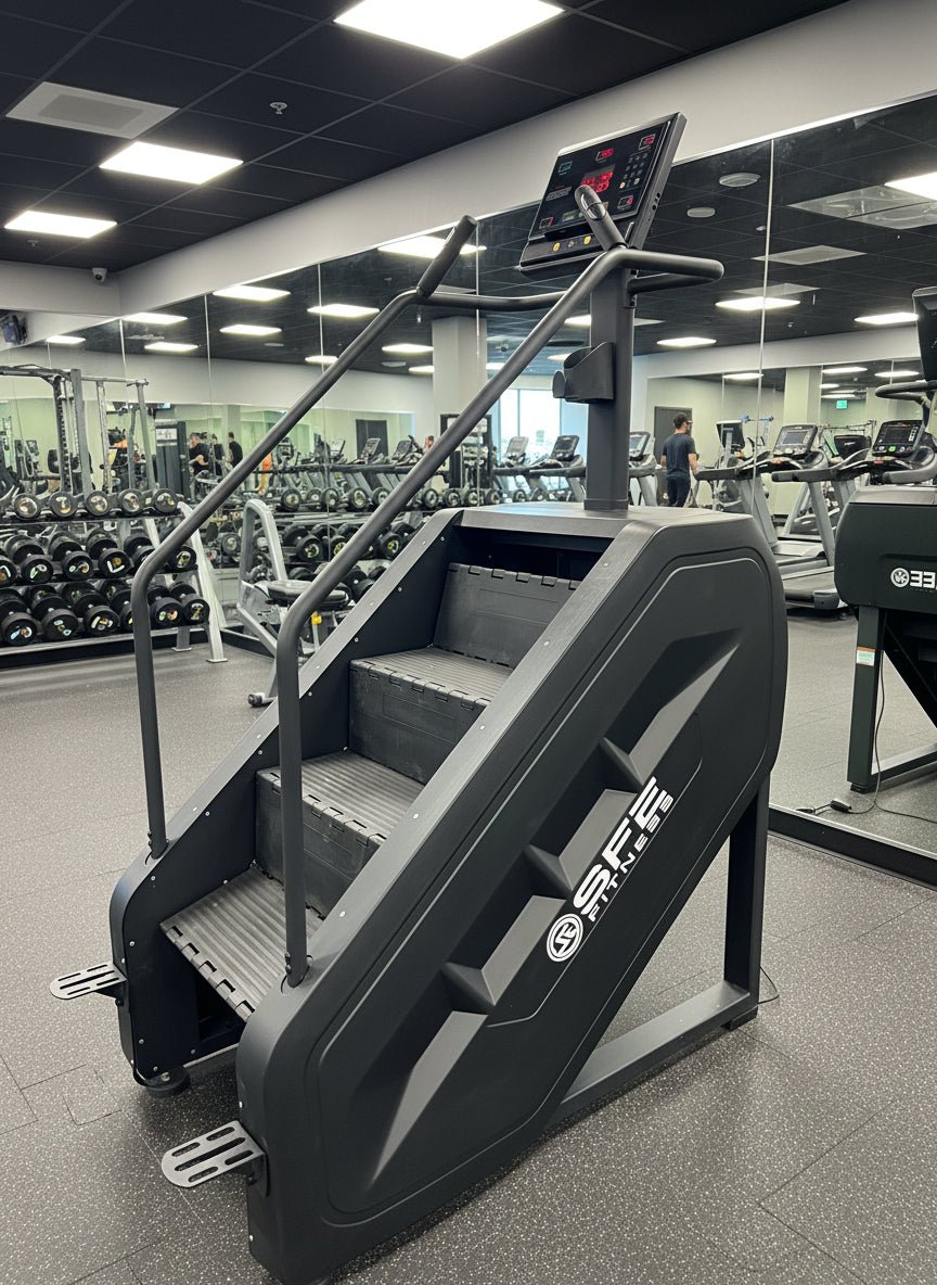 SFE Stepmill Pro (Stairmaster) w/ Revolving Steps and Performance Monitor (NEW) - Grit Grind Strength