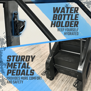 SFE Stepmill Pro (Stairmaster) w/ Revolving Steps and Performance Monitor (NEW) - Grit Grind Strength