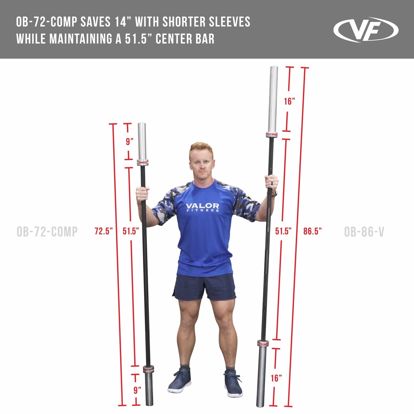 Short Barbell - Grit Grind Strength