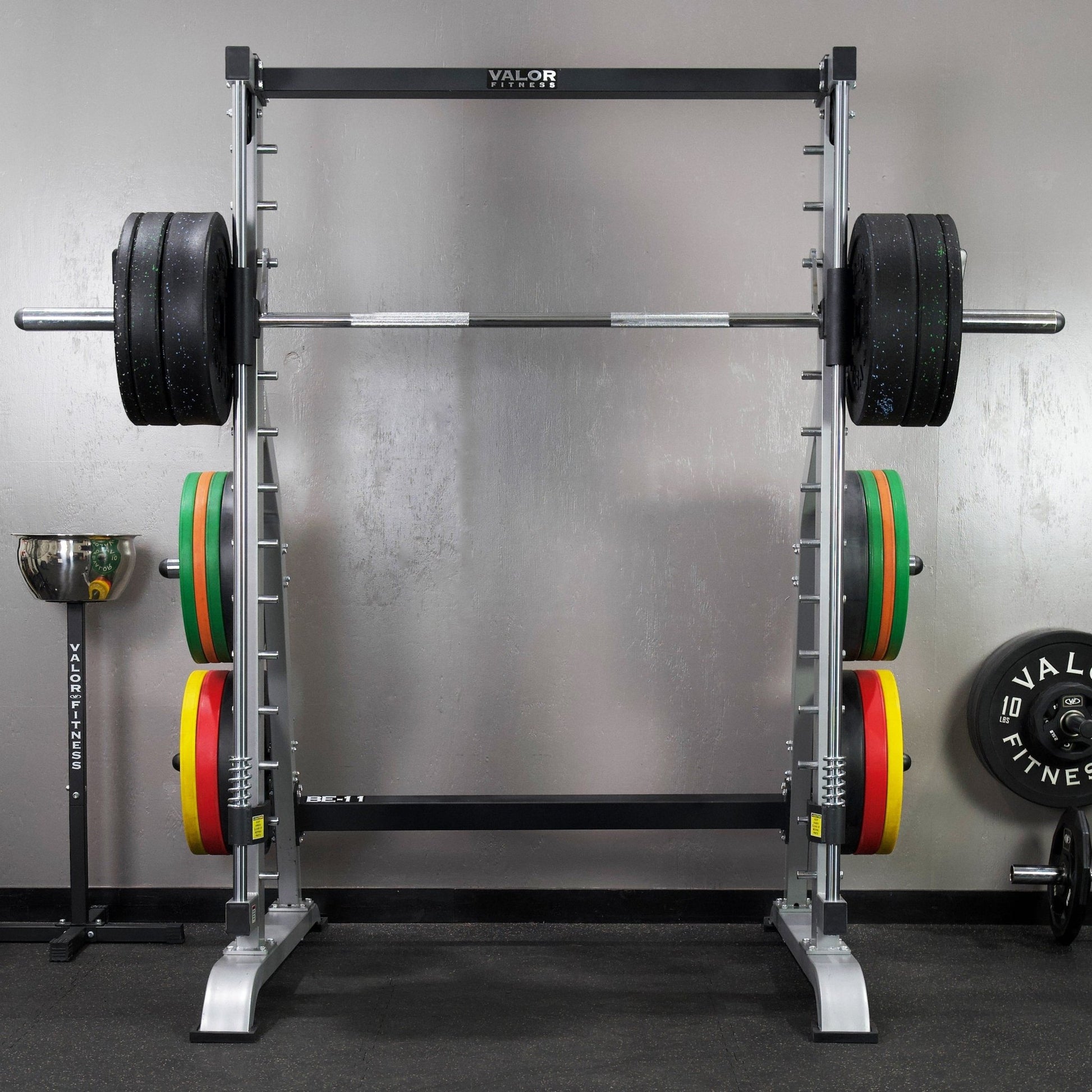 Smith Machine with Olympic Storage Pegs - Grit Grind Strength