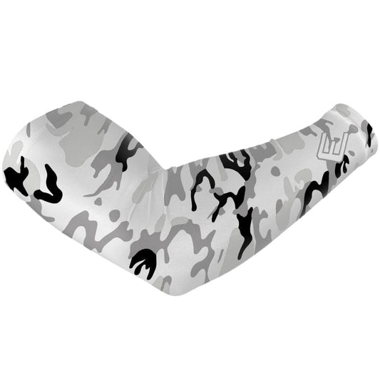 Snow Camo Arm Sleeve - Grit Grind Strength