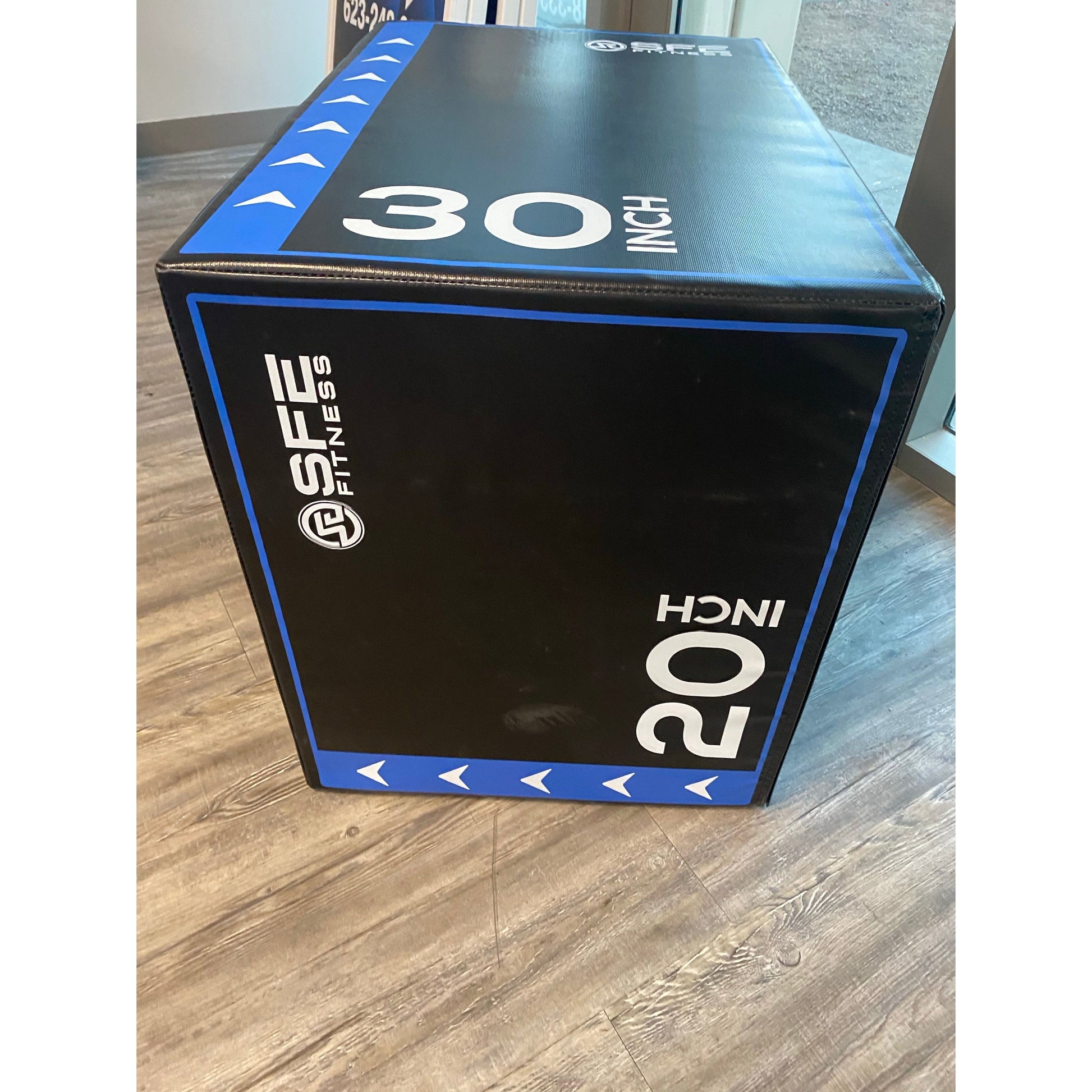 Sports & Fitness Exchange Accessories SFE 3-in-1 Soft Foam Plyo Box – 20-in. 24-in. 30-in.(New)