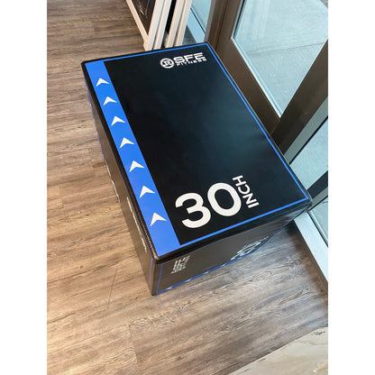 Sports & Fitness Exchange Accessories SFE 3-in-1 Soft Foam Plyo Box – 20-in. 24-in. 30-in.(New)
